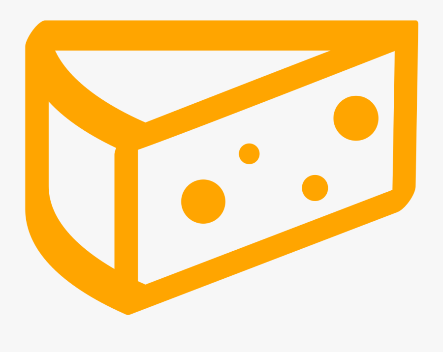 Cheese Wedge Png - Circle, Transparent Clipart