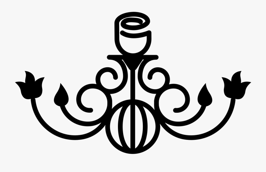 Rose Flower Variant With Vines And Leaves Design Comments - Floral Designs Silhouette, Transparent Clipart