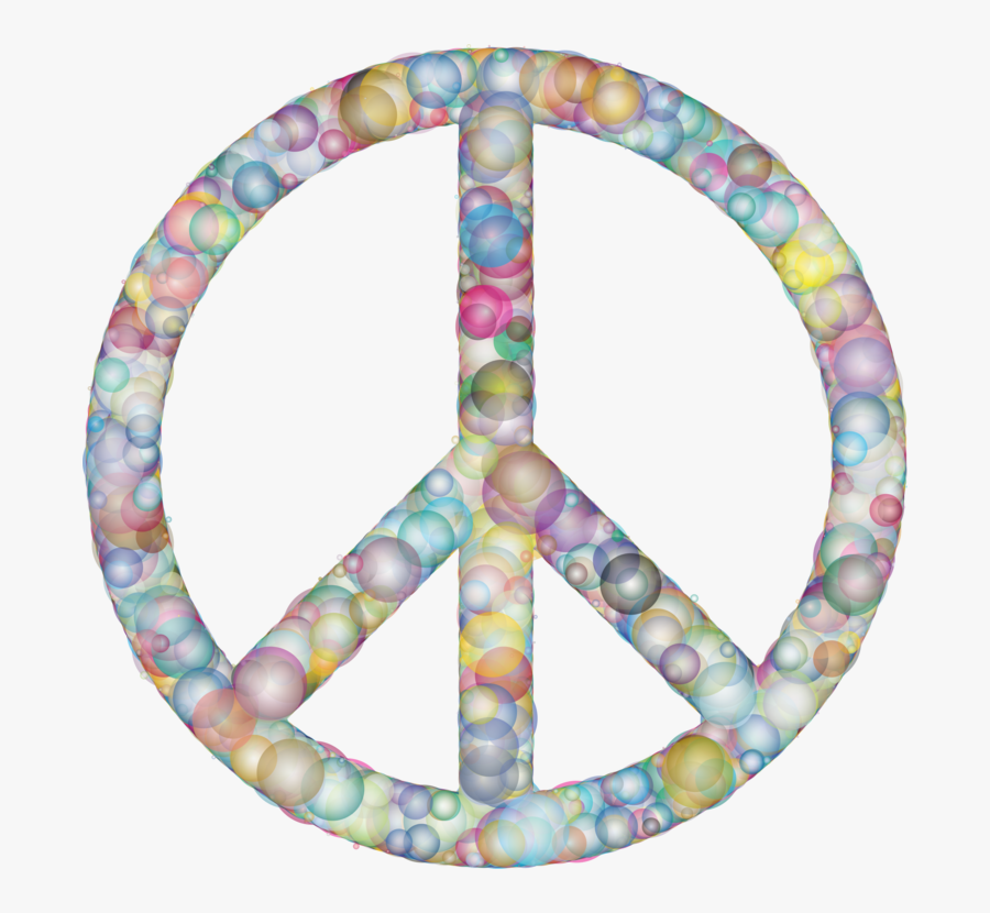 Pink,body Jewelry,peace Symbols - Peace Sign White, Transparent Clipart
