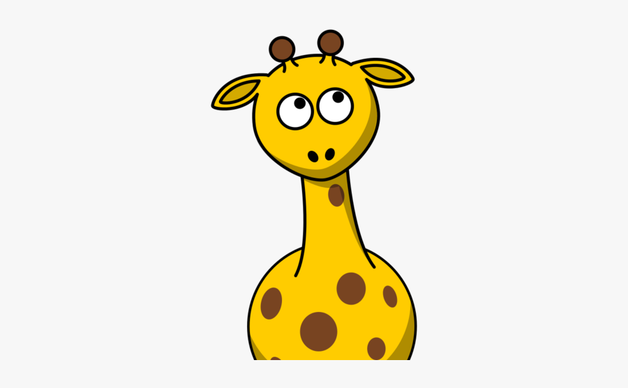 Clipart Giraffe Head - Cute Animals Clip Art, Transparent Clipart