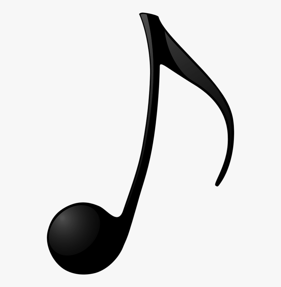 Simple Croche - Note De Musique Simple, Transparent Clipart