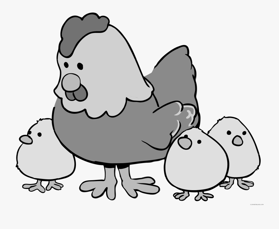 Hen Clipart Ten - Clipart Transparent Farm Animals, Transparent Clipart