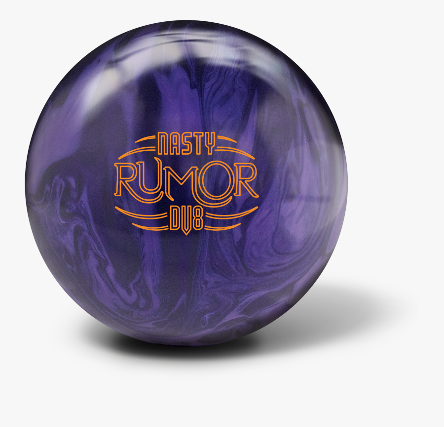 Dv8 Nasty Rumor Bowling Ball - Ten-pin Bowling, Transparent Clipart