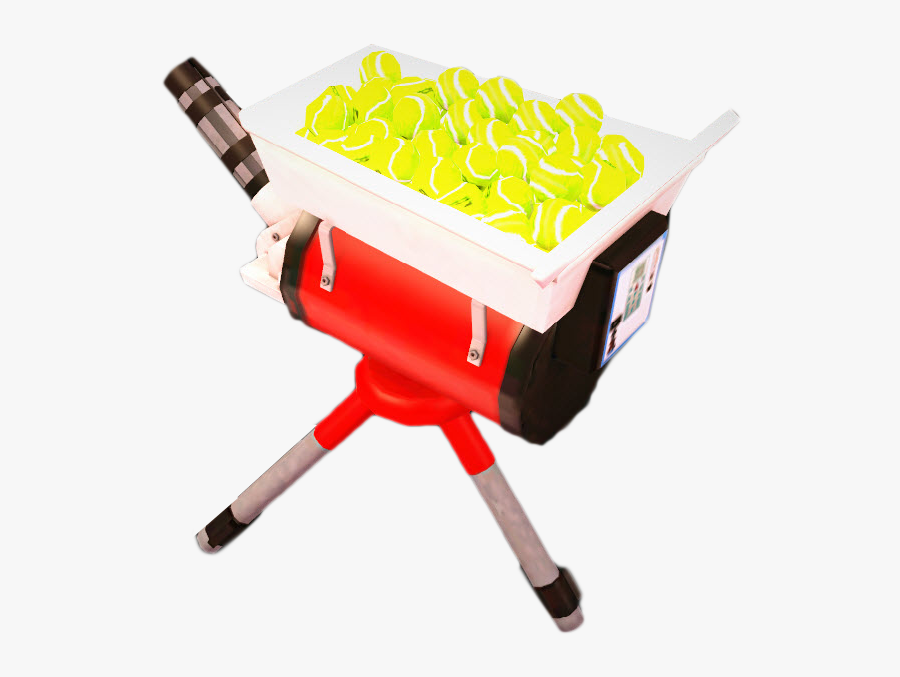 Tennis Ball Launcher Off - Tennis Ball Launcher, Transparent Clipart