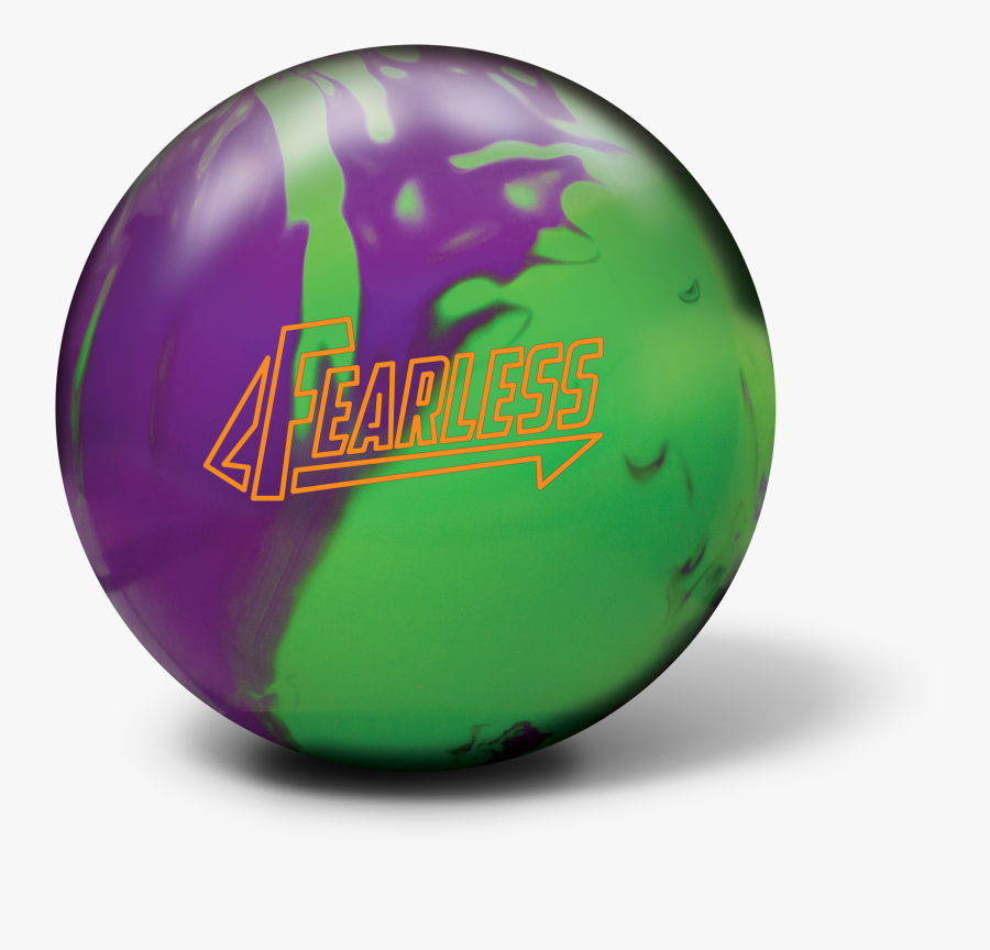 Brunswick Fearless Bowling Ball, Transparent Clipart