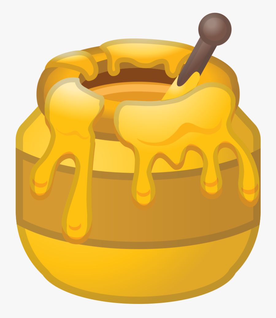 Clip Art Honey Pot Clipart - Honey Pot Icon, Transparent Clipart