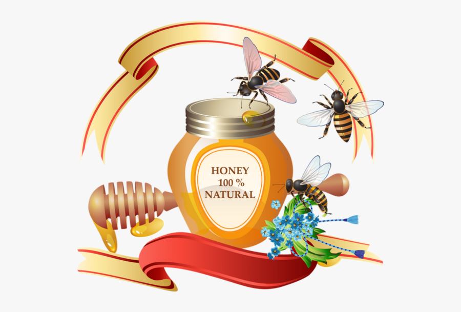 Miel Png, Abeilles - Vector Honey Clip Art, Transparent Clipart