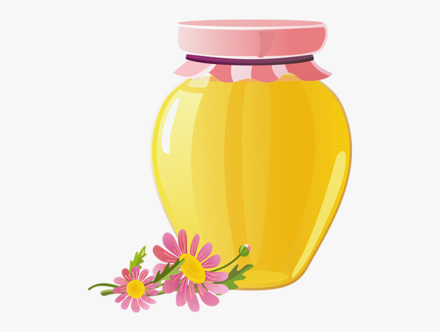Pot De Miel Clipart - Honey Vector, Transparent Clipart