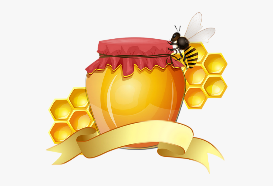 Pot De Miel Png, Tube - Poem What Does The Bee Do, Transparent Clipart