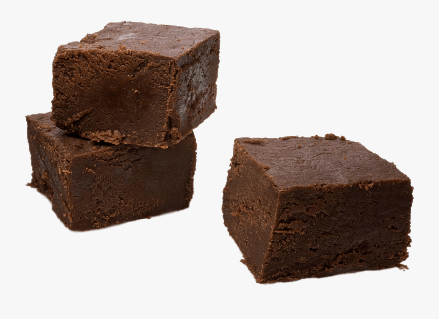 Large Fudge Chunks - Transparent Background Fudge Clip Art, Transparent Clipart