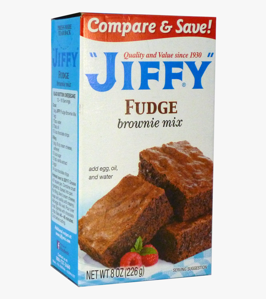 Jiffy Fudge Brownie Mix Jiffy Cake Mix , Free Transparent Clipart