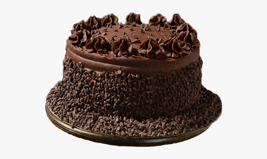 German Chocolate Cake Ganache Fudge Chocolate Truffle - Cakes In Transparent Background, Transparent Clipart