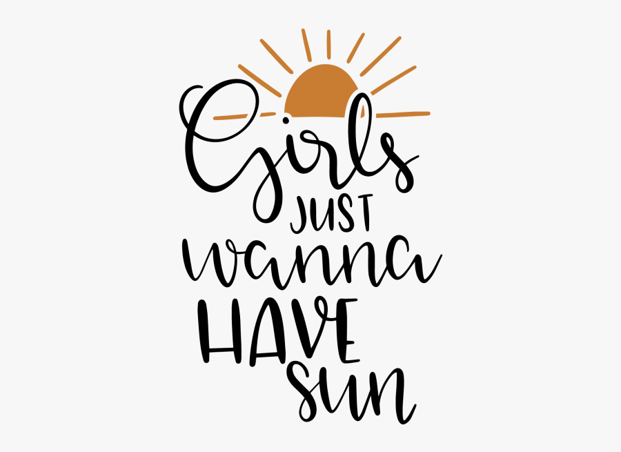 Girls Just Wanna Have Sun, Transparent Clipart