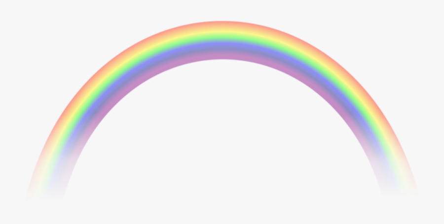 Rainbow Faded Colors Free Picture - Png De Arco Iris, Transparent Clipart