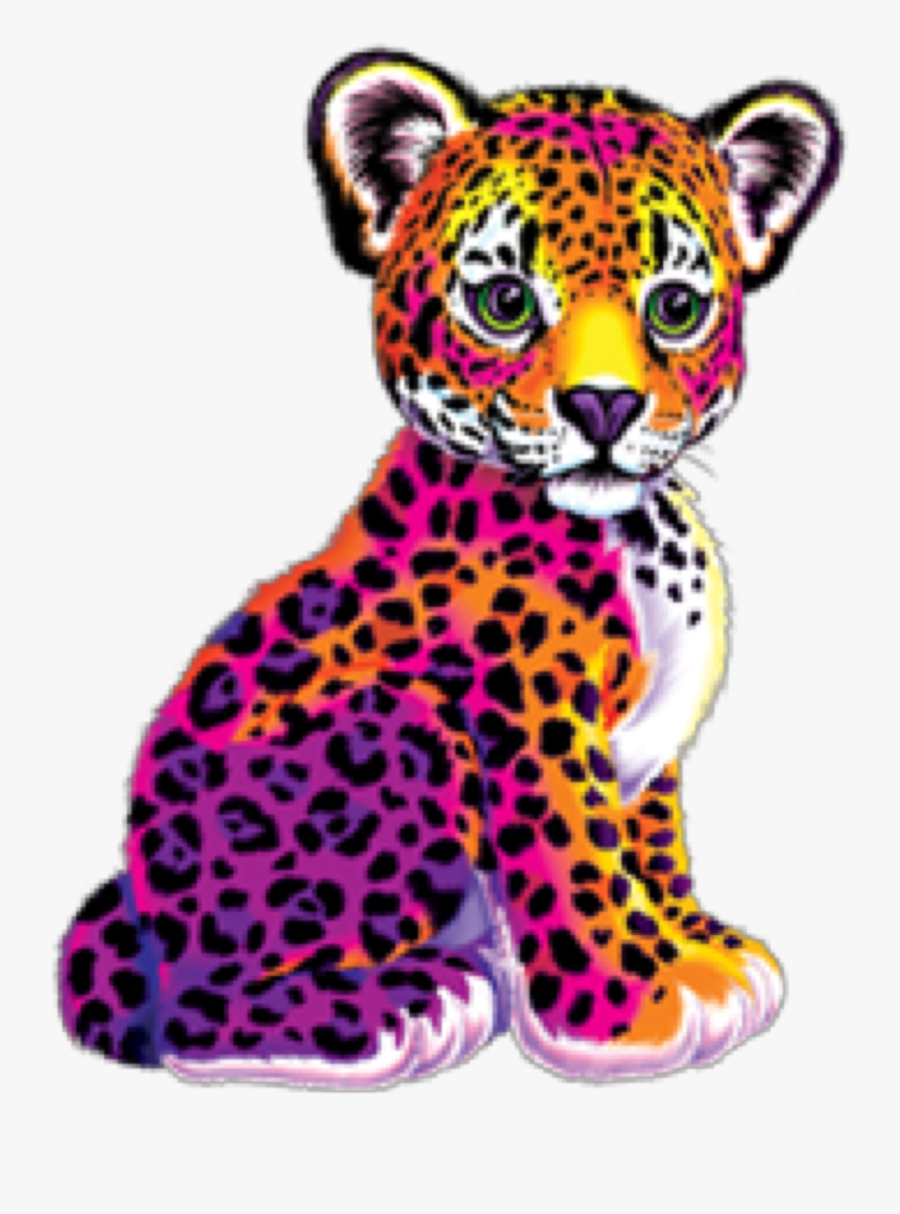 Transparent Cute Jaguar Clipart - Transparent Lisa Frank Clipart, Transparent Clipart