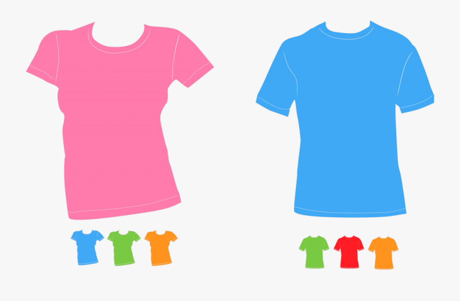 Transparent Blank T Shirt Png - Girl Shirt Clipart Png, Transparent Clipart