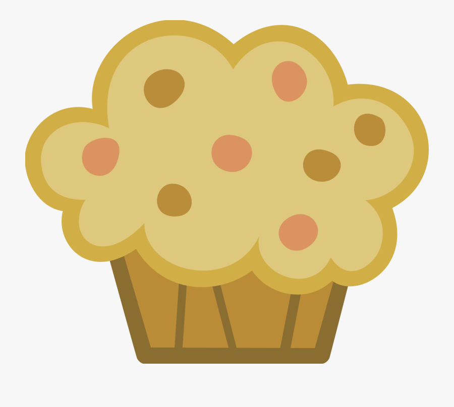 Derpy Muffin, Transparent Clipart