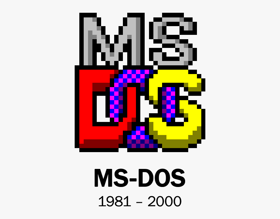 Ms Dos Icon, Transparent Clipart
