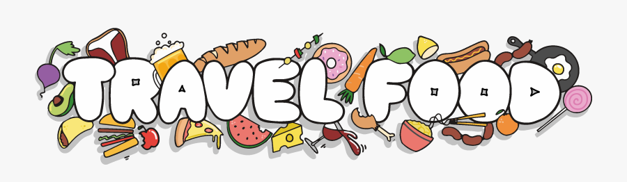 Travel Food Guides - Cartoon, Transparent Clipart
