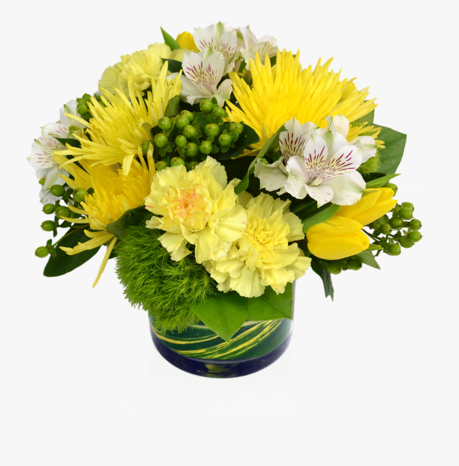 Transparent Background With Bouquet Of Flowers, Transparent Clipart