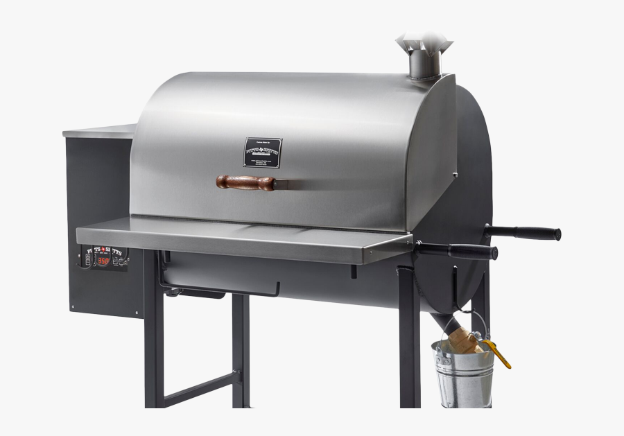 Clip Black And White Grill Transparent Smoker - Pellet Grill, Transparent Clipart
