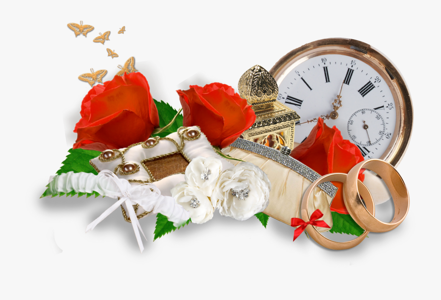 Роза И Кольцо Png, Transparent Clipart