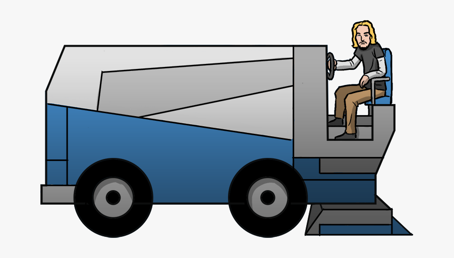 Create Your Own Big Game Halftime Disaster Scenario - Zamboni Clipart, Transparent Clipart