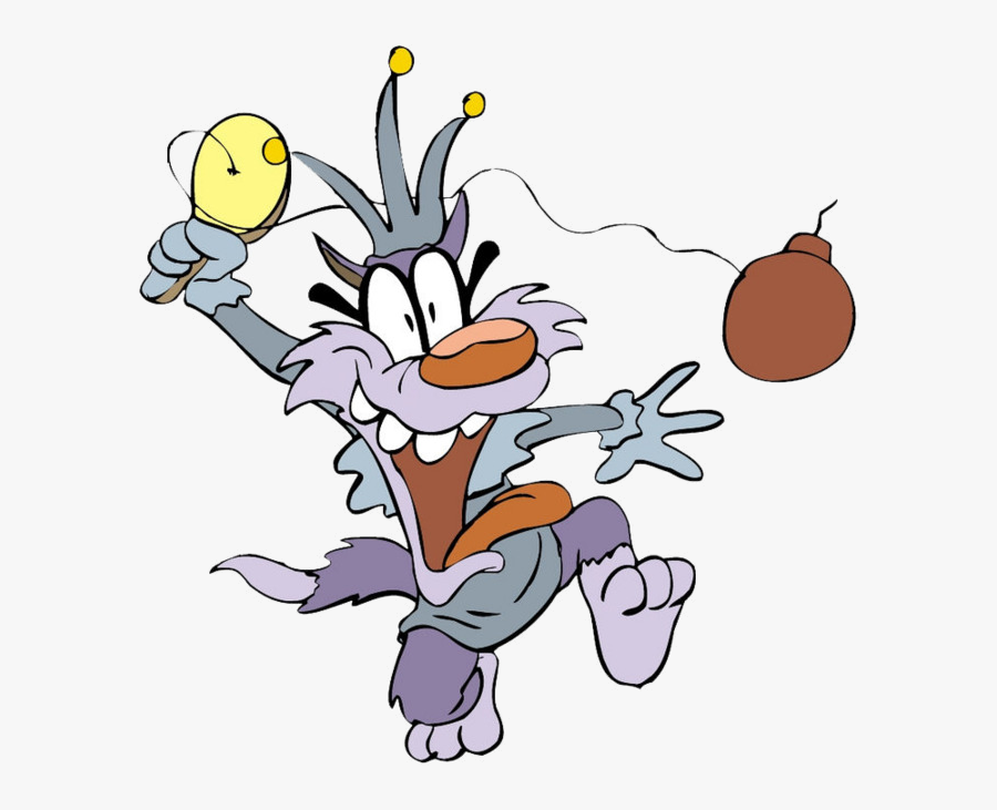 Wolf Cartoon Gray Clipart Image And Transparent Png - Cartoon, Transparent Clipart