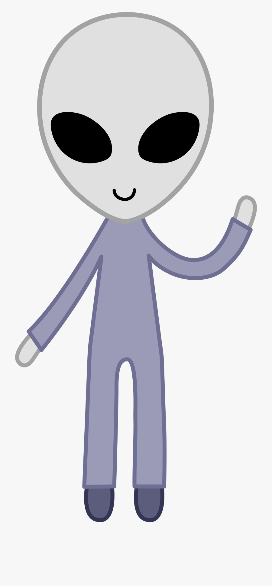 Cute Cartoon Alien Boy, Transparent Clipart