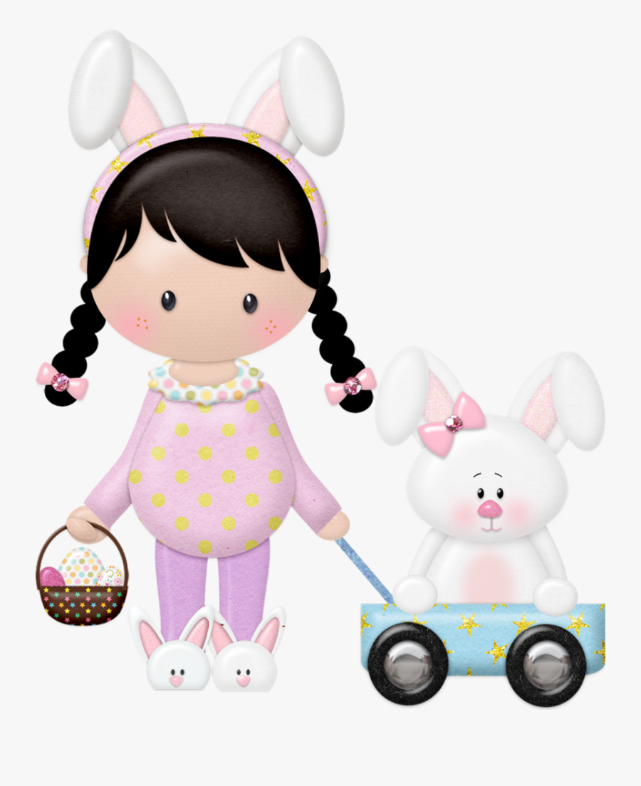 Menina Coelhinha Png, Transparent Clipart