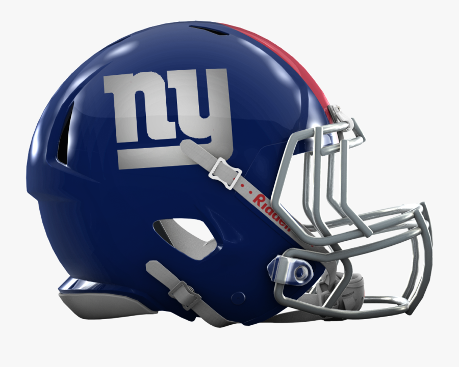 Black Football Helmet Png - Ny Giants Helmet Png, Transparent Clipart