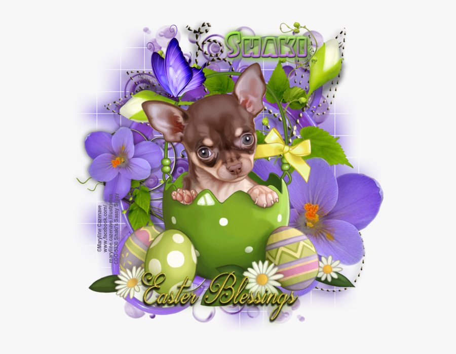 Dog Easter Eggs Png, Transparent Clipart