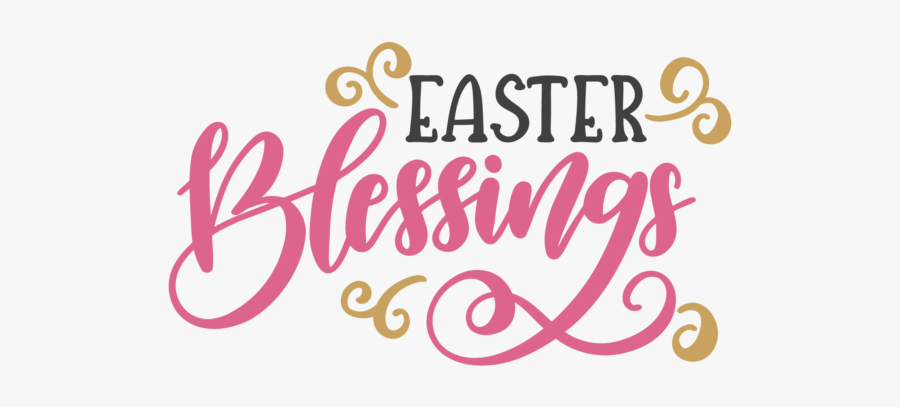 Easter Blessings, Transparent Clipart