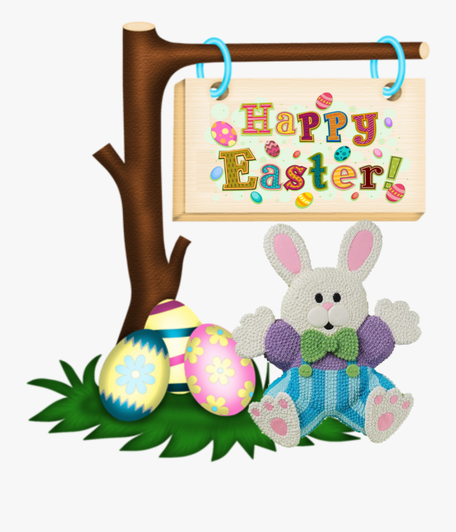 Transparent Background Happy Easter Png, Transparent Clipart