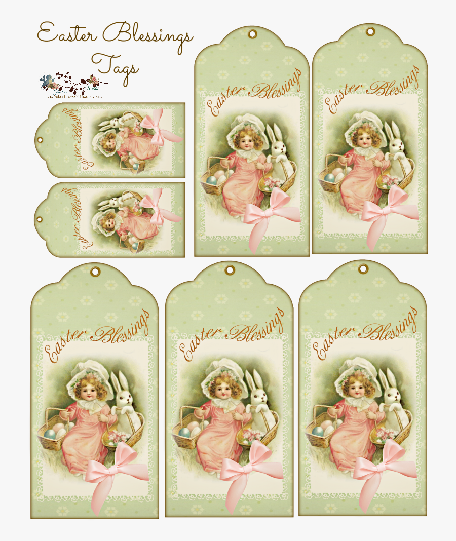 Easter Blessings Clipart, Transparent Clipart