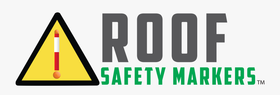 Roof Safety Markers, Transparent Clipart