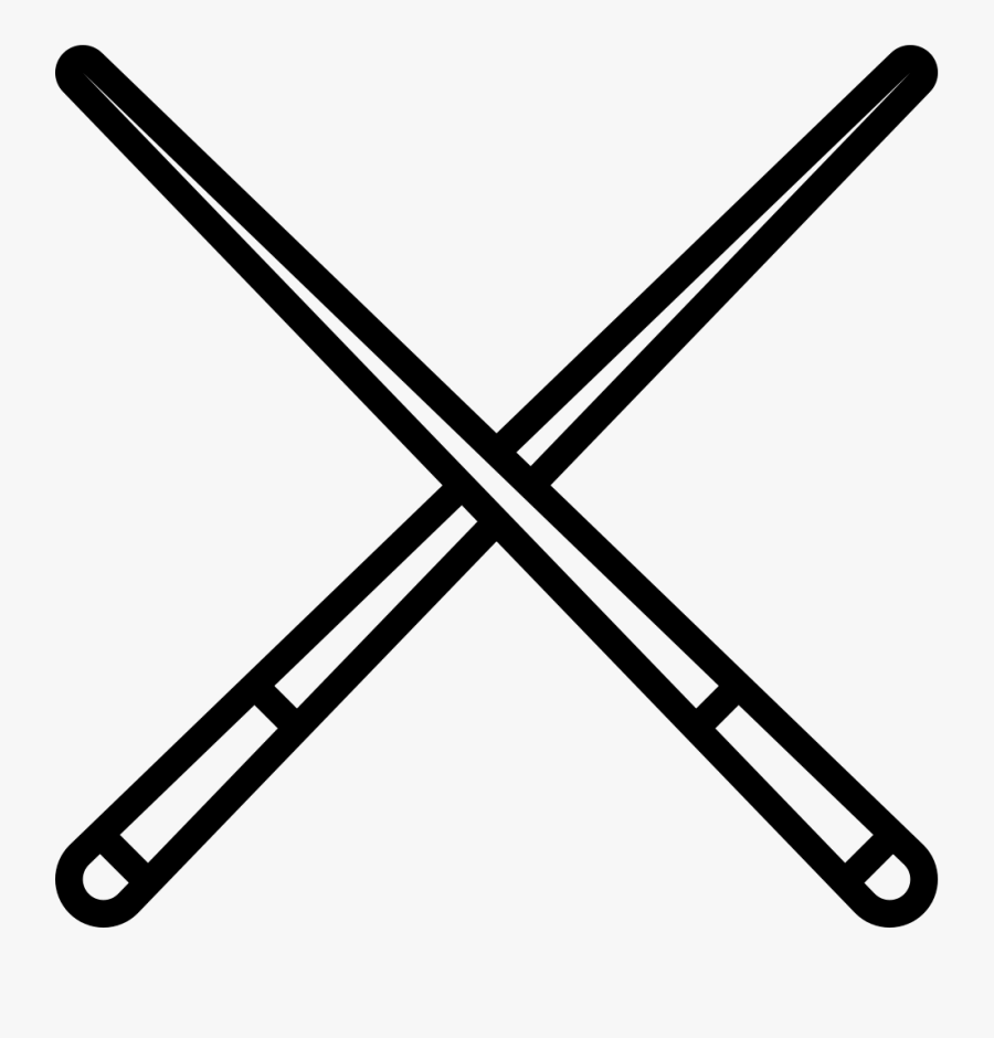 Pool Cue - Drumsticks Png, Transparent Clipart