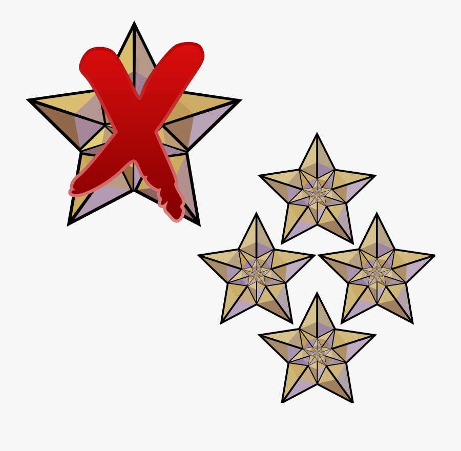 Stars, Transparent Clipart