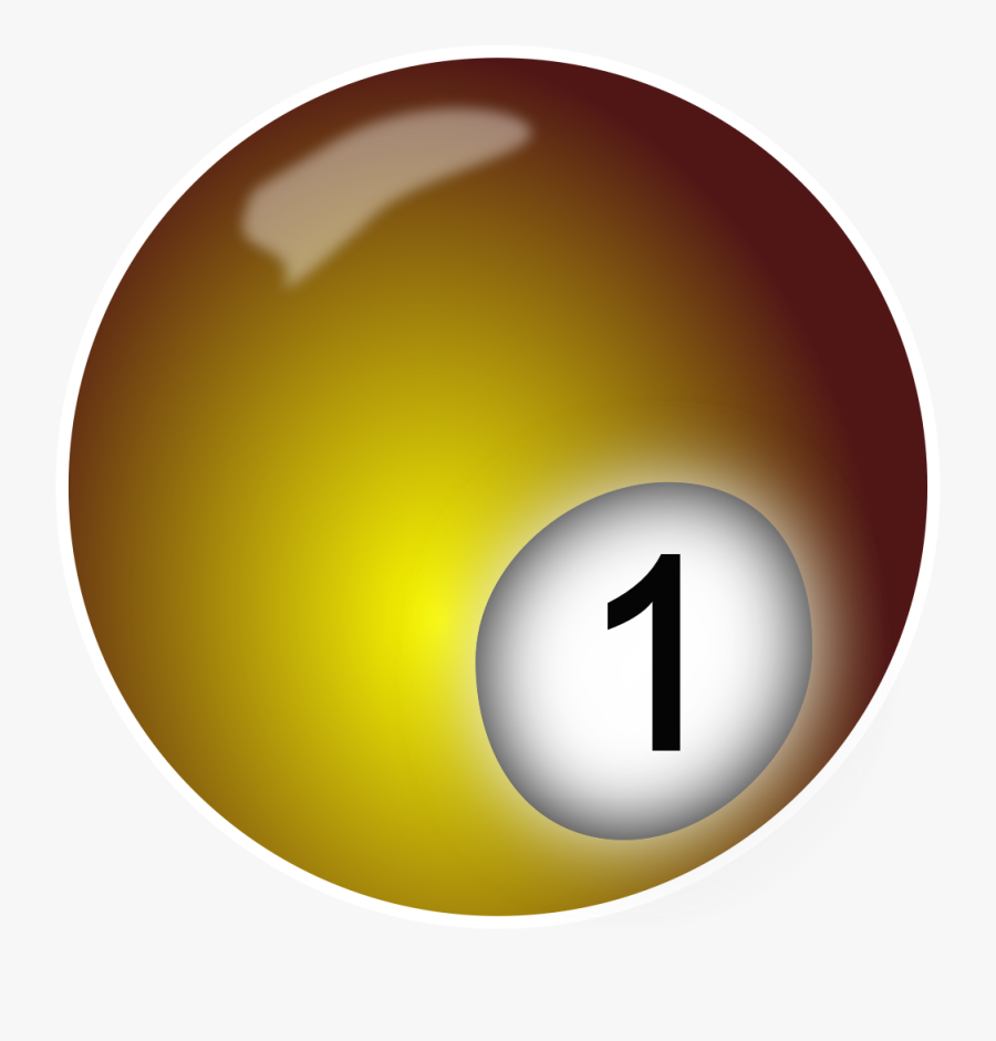 Billiard Ball Clip Arts - Circle, Transparent Clipart