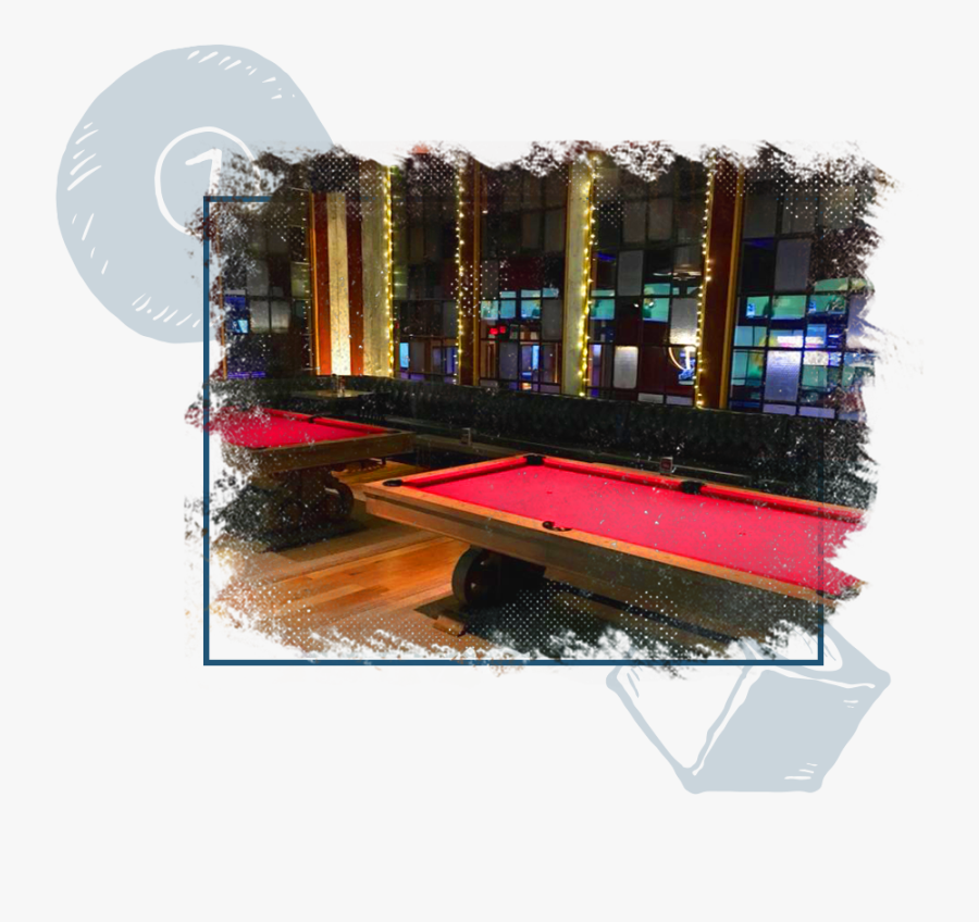 All Star Billiards - Billiard Room, Transparent Clipart