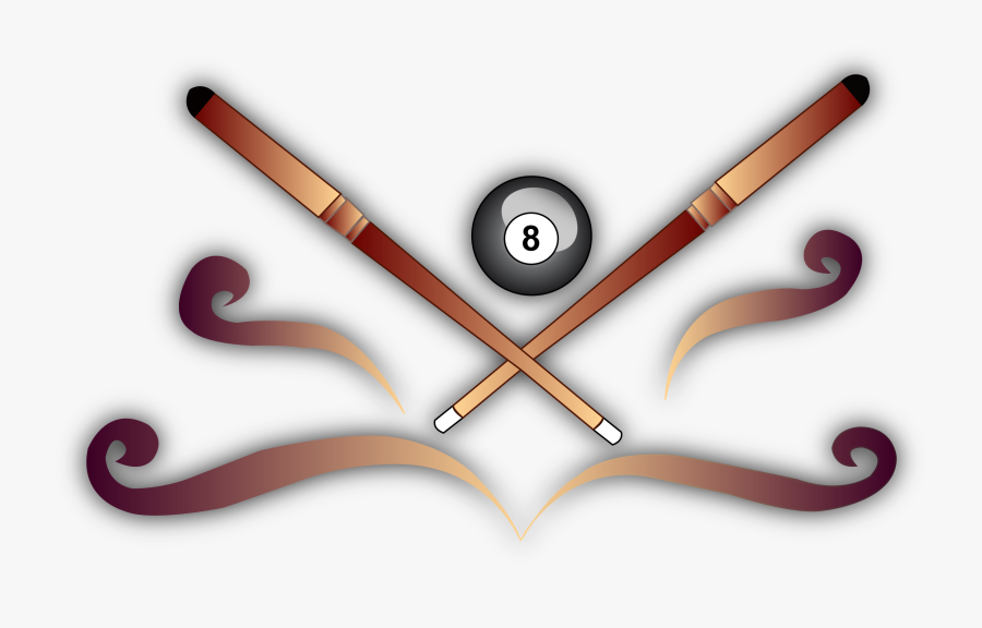 Transparent Billiards Clipart - Billiard Cues Png, Transparent Clipart