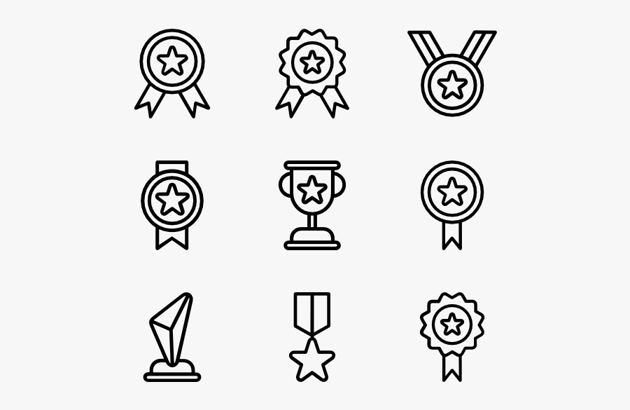 Award - Certificate Icon For Resume, Transparent Clipart