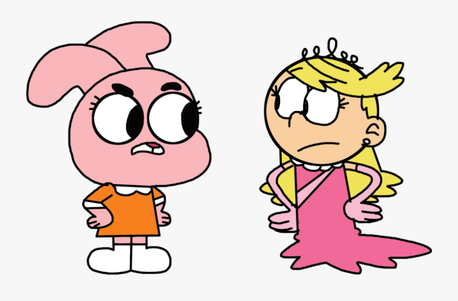 Anais Watterson Meets Lola Loud By Marcospower1996-dav6cp1 - Lola X Lincoln, Transparent Clipart