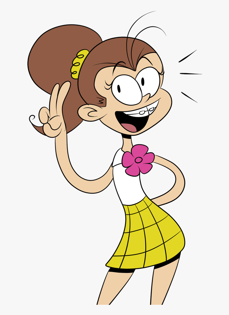 Luan Loud Lincoln Loud Lori Loud Leni Loud Luna Loud - Lincoln Loud Lori, Transparent Clipart
