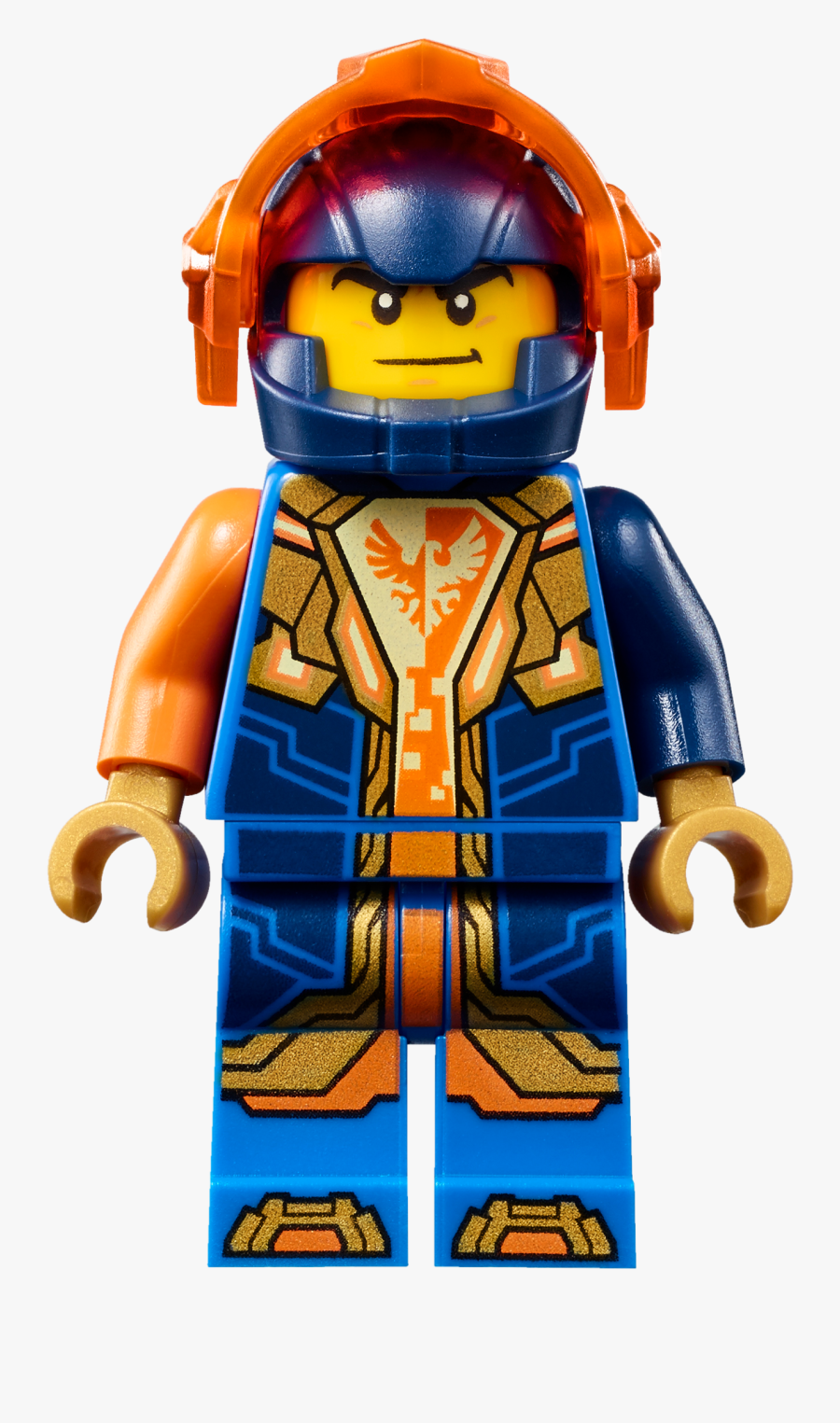 1509 X 2337 - Lego Nexo Knights Clay Moorington, Transparent Clipart
