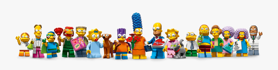 Clip Art Simpsons Lego Minifigure, Transparent Clipart