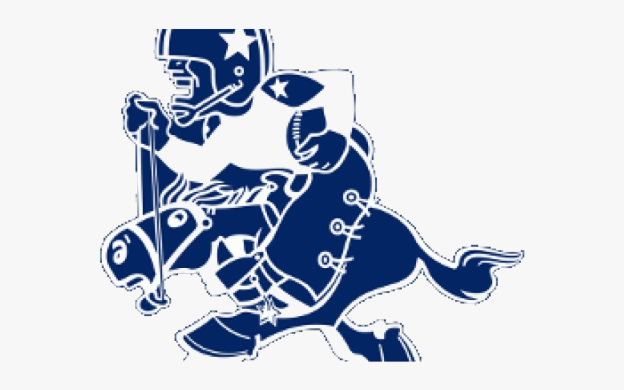 Dallas Cowboys Clipart Old Transparent Png - Dallas Cowboy On Horse, Transparent Clipart