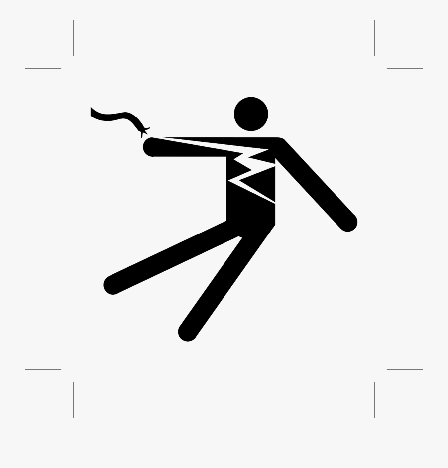 Electric Box Warning Sign, Transparent Clipart