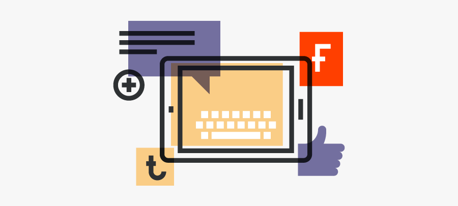 Social Media Management Svg, Transparent Clipart