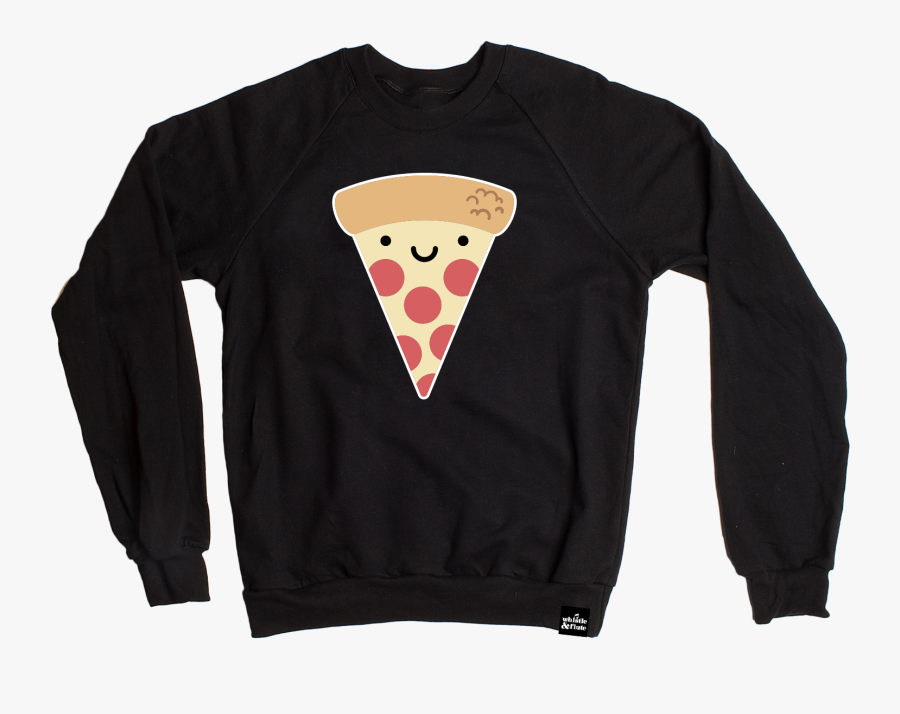 Whistle Flute Adult Kawaiipizza Sweatshirt V=1502917483 - Whistle And Flute Pizza Sweater, Transparent Clipart